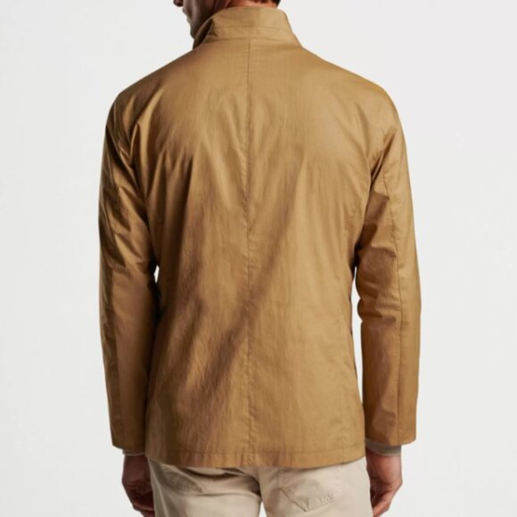 Peter Millar Mayfair Zip Blazer Summer Dunes MS24XZ74 XXL NWT $595 - Picture 2 of 4